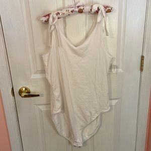 Old Navy White Bodysuit XXL New with Tag